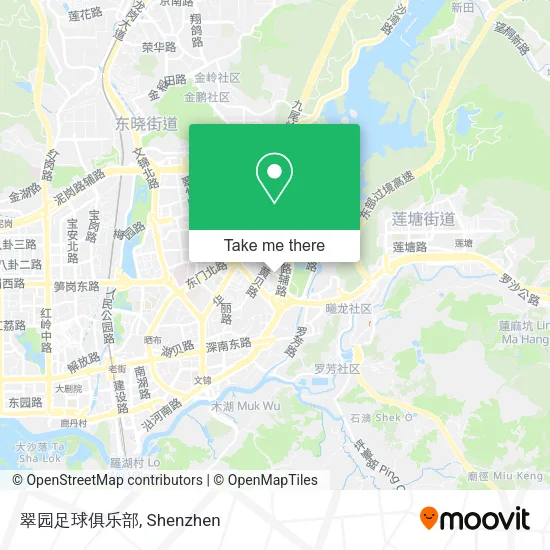 翠园足球俱乐部 map