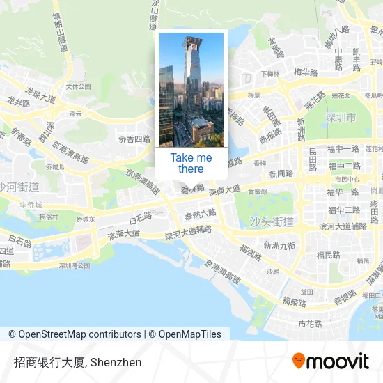 招商银行大厦 map