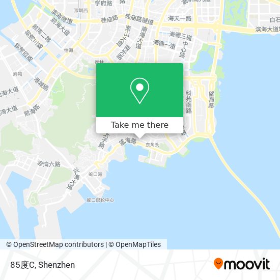 85度C map