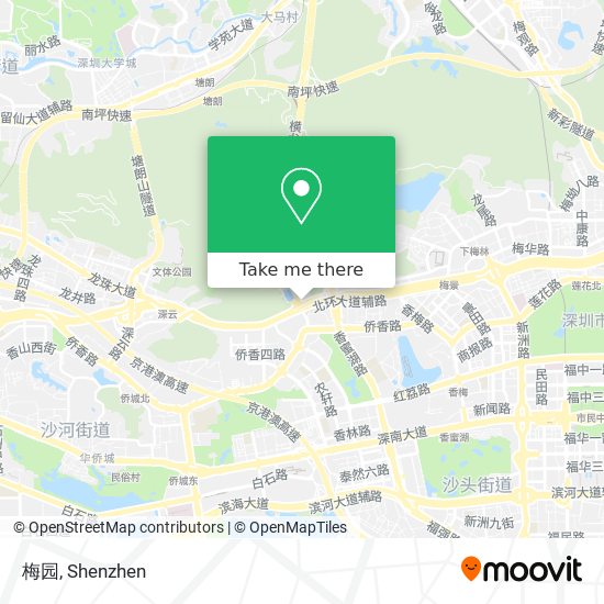 梅园 map