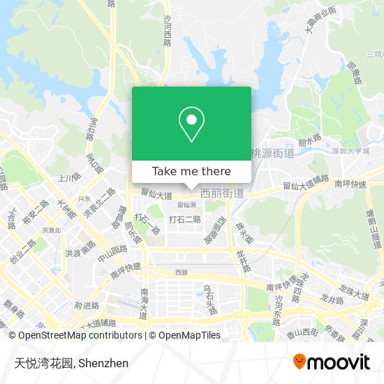 天悦湾花园 map