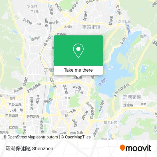 羅湖保健院 map