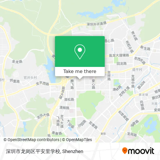 深圳市龙岗区平安里学校 map
