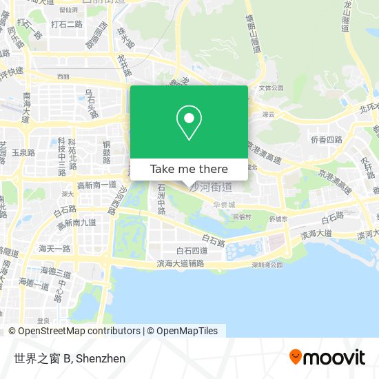 世界之窗 B map
