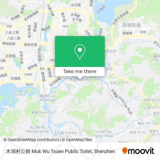 木湖村公廁 Muk Wu Tsuen Public Toilet map