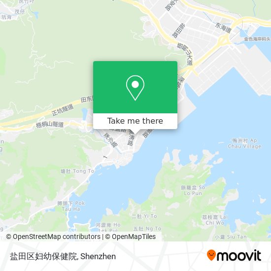 盐田区妇幼保健院 map