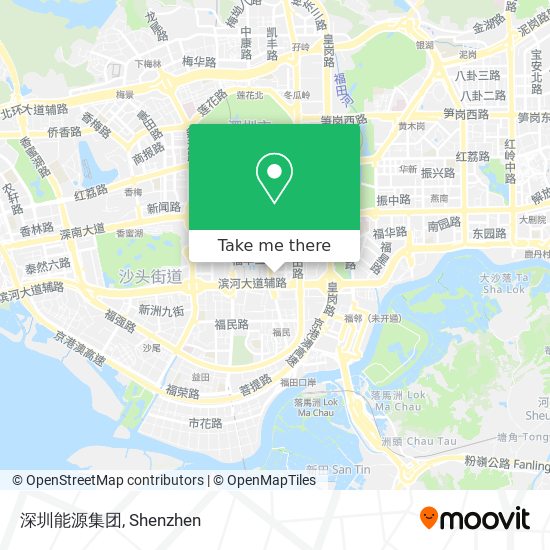 深圳能源集团 map