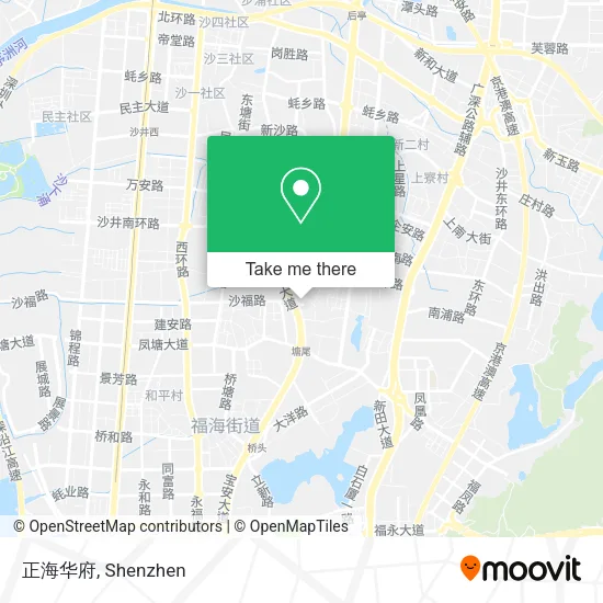 正海华府 map