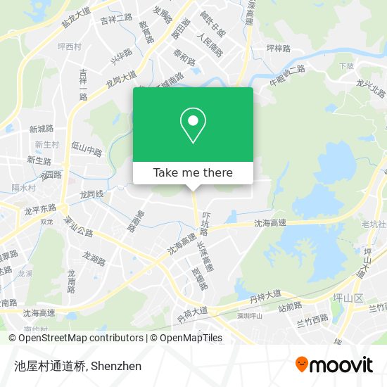 池屋村通道桥 map