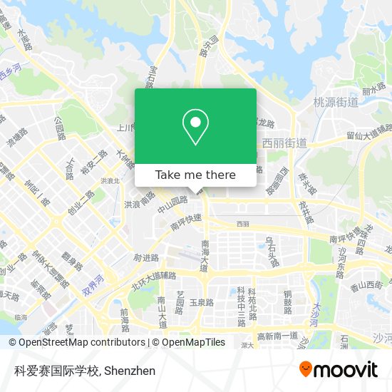 科爱赛国际学校 map