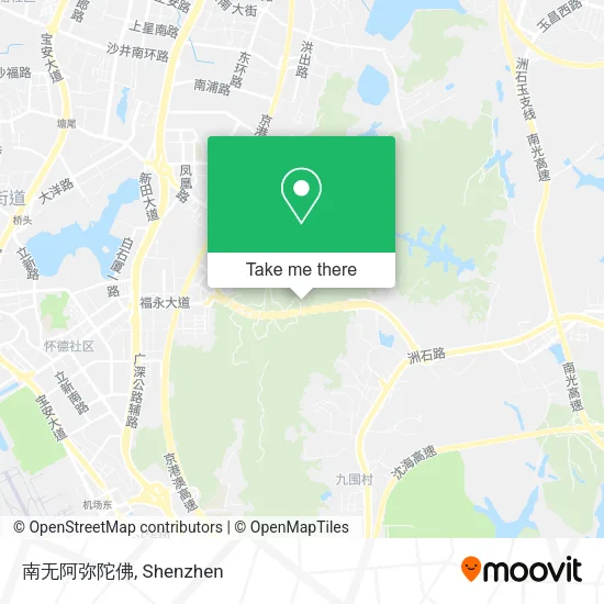 南无阿弥陀佛 map