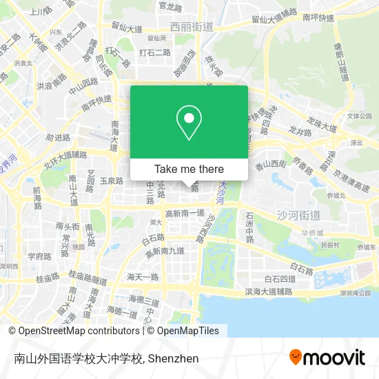 南山外国语学校大冲学校 map