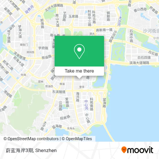 蔚蓝海岸3期 map