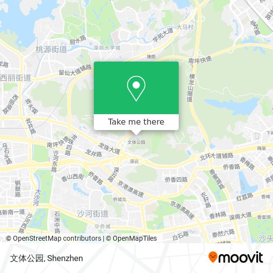 文体公园 map