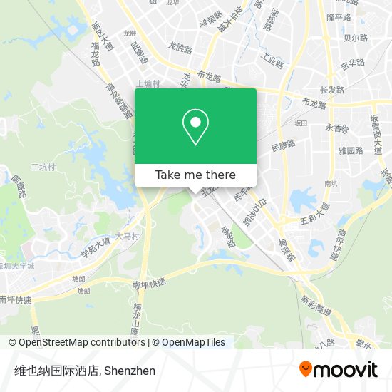 维也纳国际酒店 map