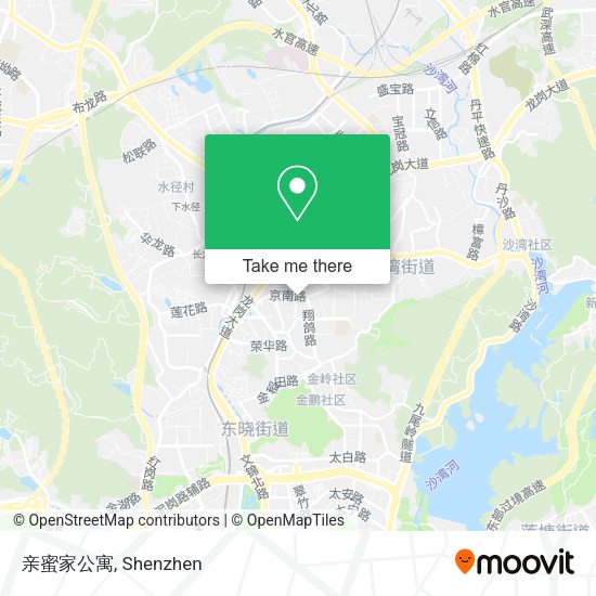 亲蜜家公寓 map