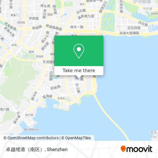 卓越维港（南区） map
