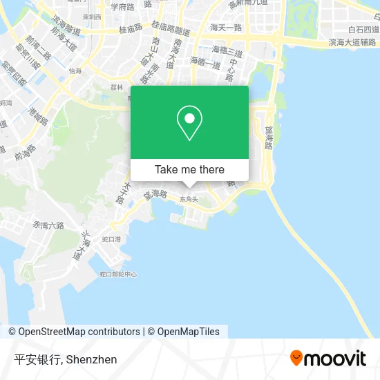 平安银行 map