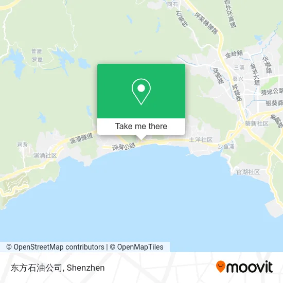 东方石油公司 map