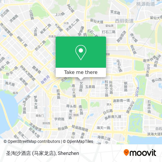 圣淘沙酒店 (马家龙店) map