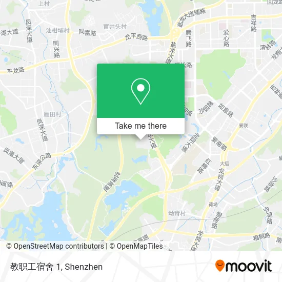 教职工宿舍 1 map