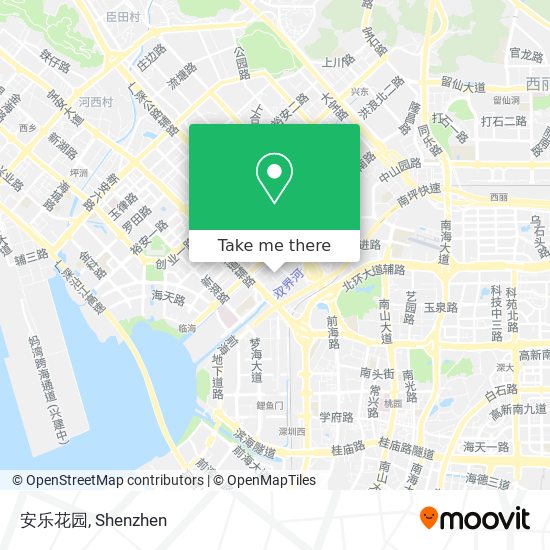 安乐花园 map