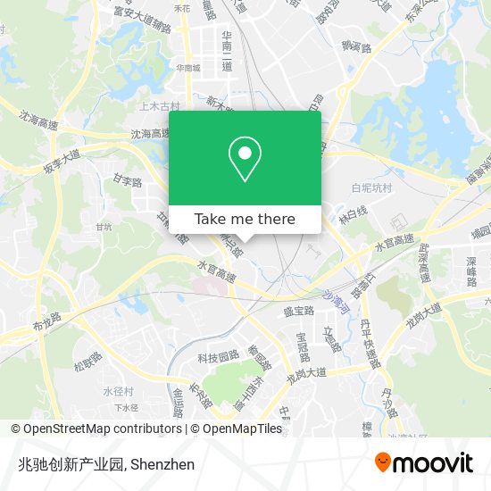 兆驰创新产业园 map