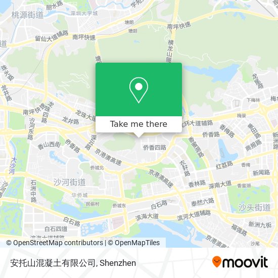 安托山混凝土有限公司 map