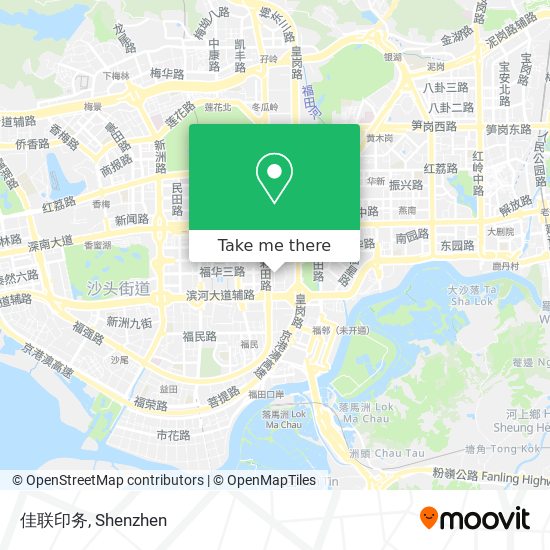 佳联印务 map