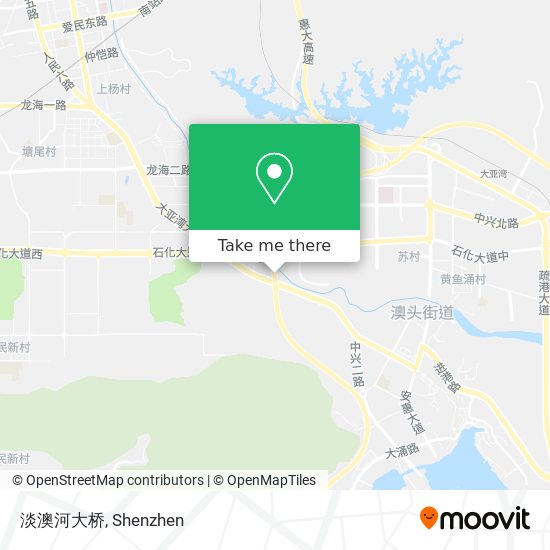 淡澳河大桥 map