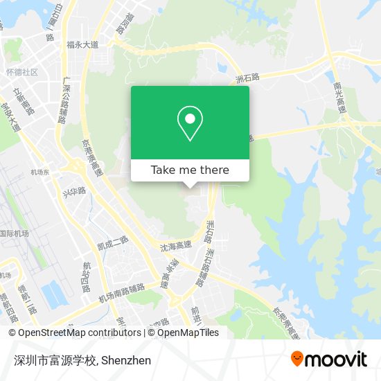 深圳市富源学校 map