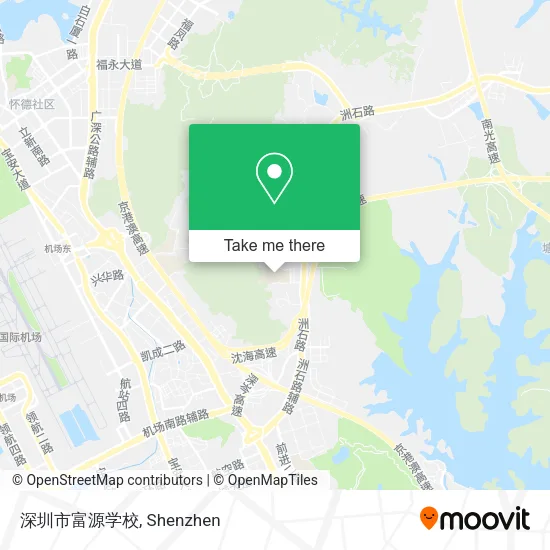 深圳市富源学校 map