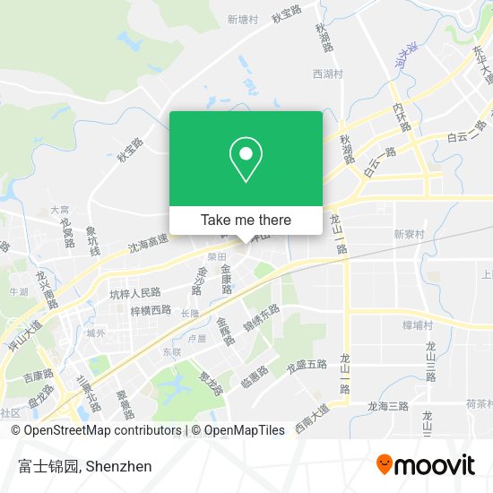 富士锦园 map