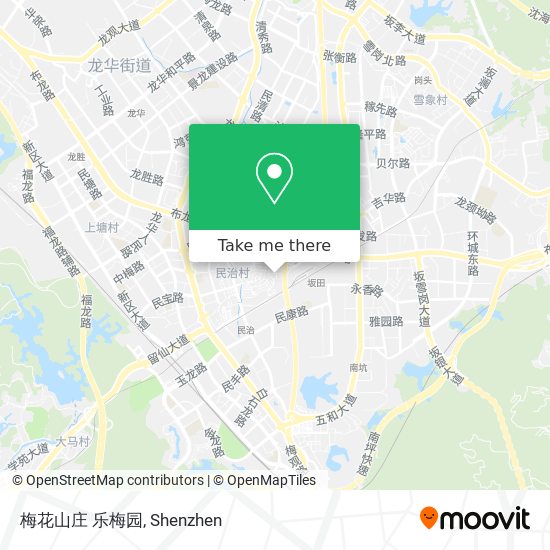 梅花山庄 乐梅园 map