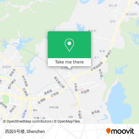 西园5号楼 map