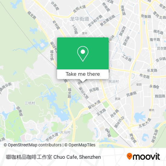 啜咖精品咖啡工作室 Chuo Cafe map