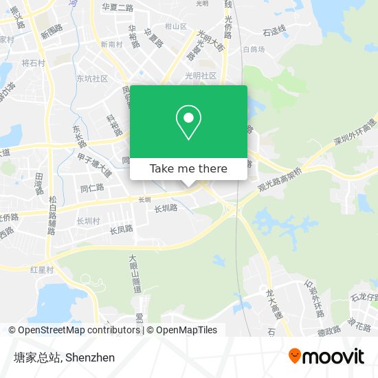 塘家总站 map