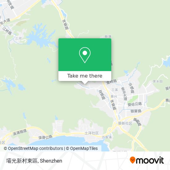 壩光新村東區 map