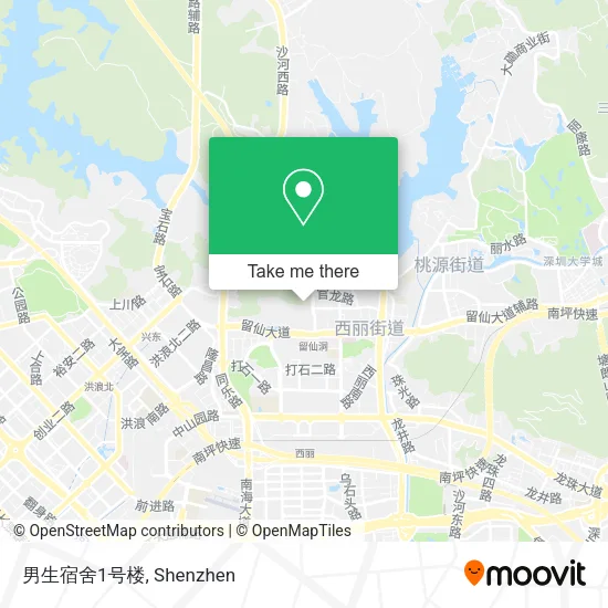 男生宿舍1号楼 map