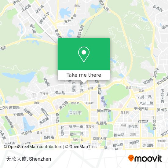 天欣大廈 map