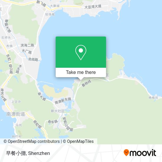 早餐小攤 map