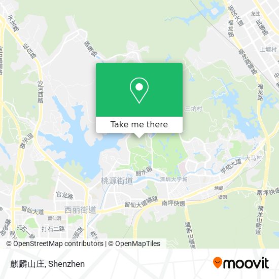 麒麟山庄 map