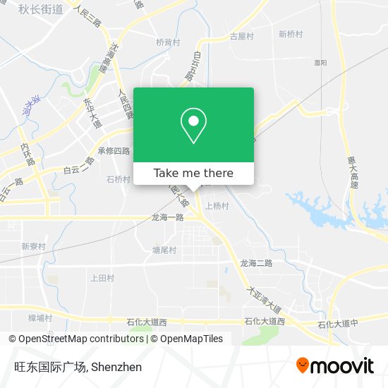 旺东国际广场 map