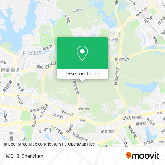 M013 map