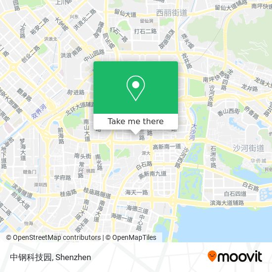 中钢科技园 map