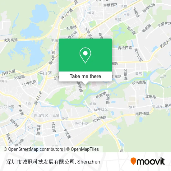 深圳市城冠科技发展有限公司 map