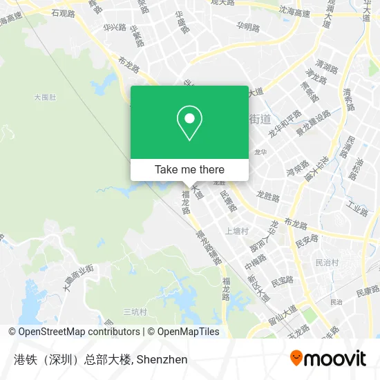 港铁（深圳）总部大楼 map