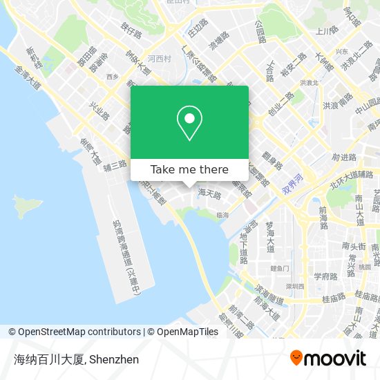 海纳百川大厦 map
