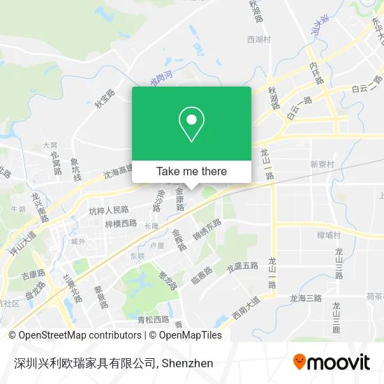 深圳兴利欧瑞家具有限公司 map