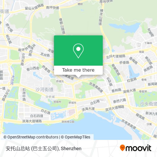 安托山总站 (巴士五公司) map